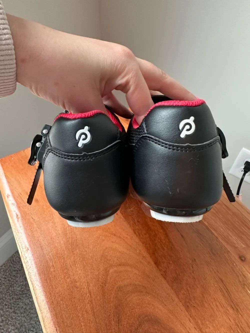 Peloton Indoor Cycling Shoes Size 38 US Women’s 7 EUC Black MSRP $125
